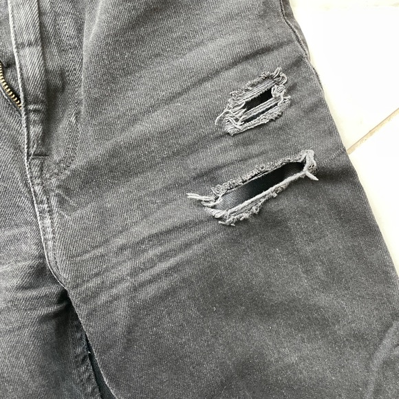 Black Bershka Jeans - Slim Cut - Picture 4 of 8